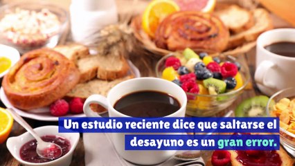 No desayunar aumenta las posibilidades de problemas cardíacos