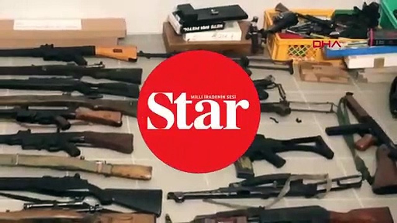 Ölen adamın evinden cephane çıktı