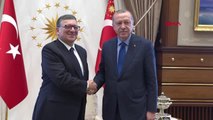 Ankara Eski AB Komisyonu Başkanı Jose Manuel Barroso'yu Beştepe'de