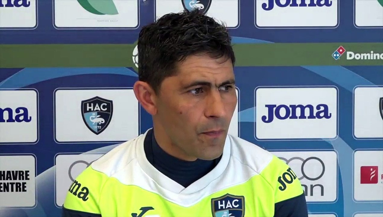 Avant Châteauroux - HAC, interview d'Oswald Tanchot
