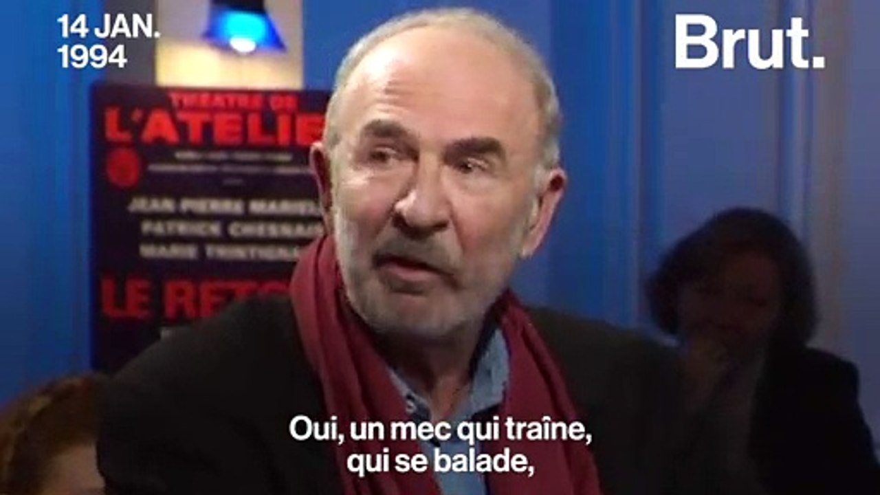 Jean-Pierre Marielle : "Je suis un traînard"