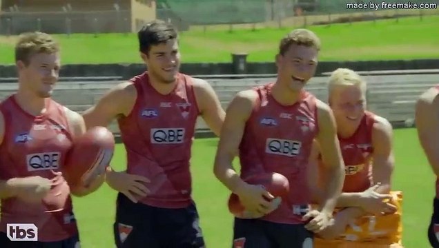 Conan Plays Australian Rules Football With The Sydney Swans - CONAN on TBS