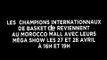 Venez vite au Moroccomall découvrir  les meilleurs Basketteurs du Monde
