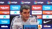 Football | Liga : Les réactions de Ernesto Valverde entraîneur du fc Barcelone