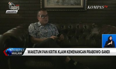 Waketum PAN Kritik Klaim Kemenangan Prabowo-Sandi