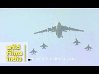 Mid air refuelling in action, by the Indian Air Force!