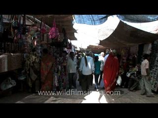 Market area in Dwarka