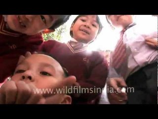 Little mizo kids - funny people!!