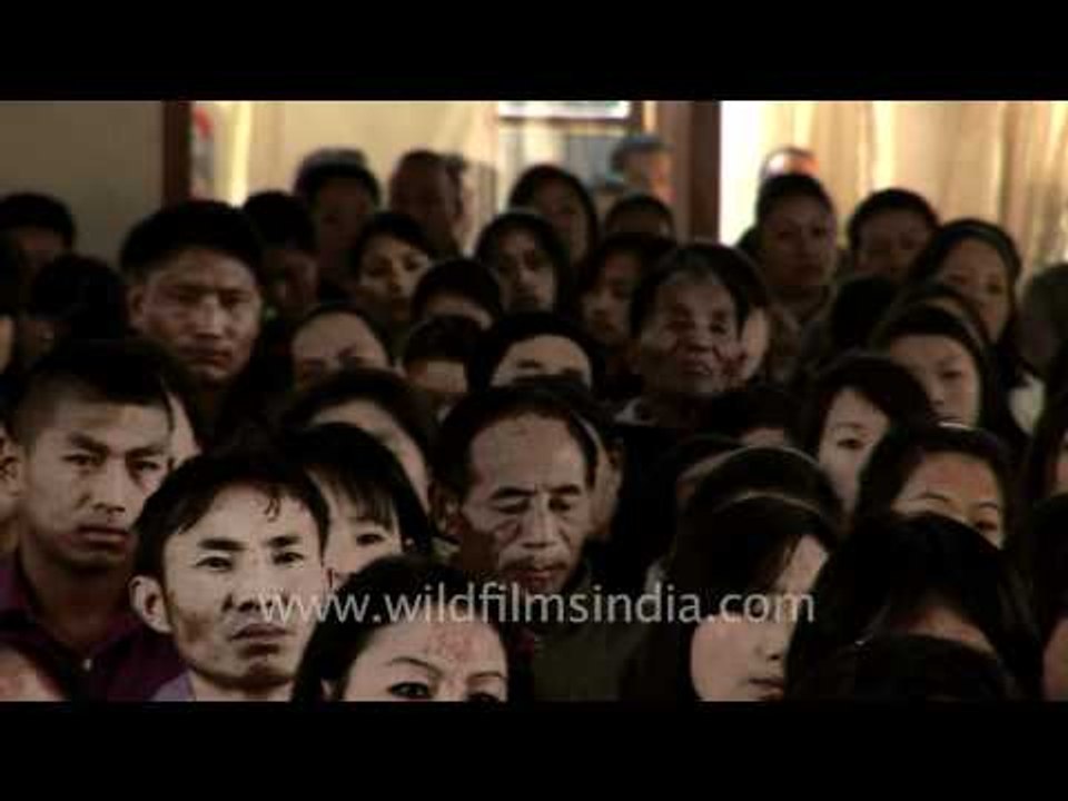 Preacher the gospel at Chakhesang Babtist Church, Kohima!