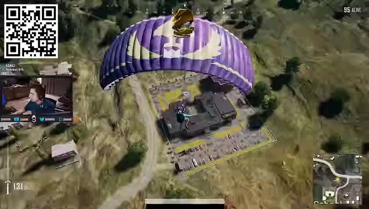 shroud PUBG Solo M416+SKS Erangel April 2019 - YouTube-1