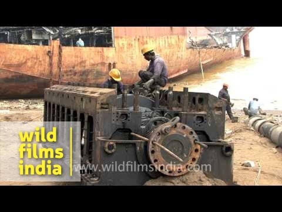 Ship demolition site, Alang