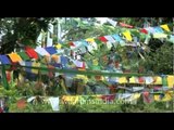 Prayer flags for luck, Bhutan