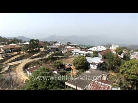 Kids at school in Reiek village, Mizoram