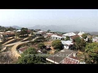 Kids at school in Reiek village, Mizoram