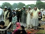 Eid prayer in Feroz Shah Kotla, Delhi