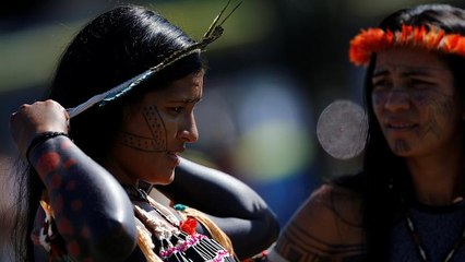 Video: Brezilya'da yerlilerin toprak hakları protestosu sürüyor