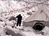 Camping near world's tallest peak - Mount Everest!