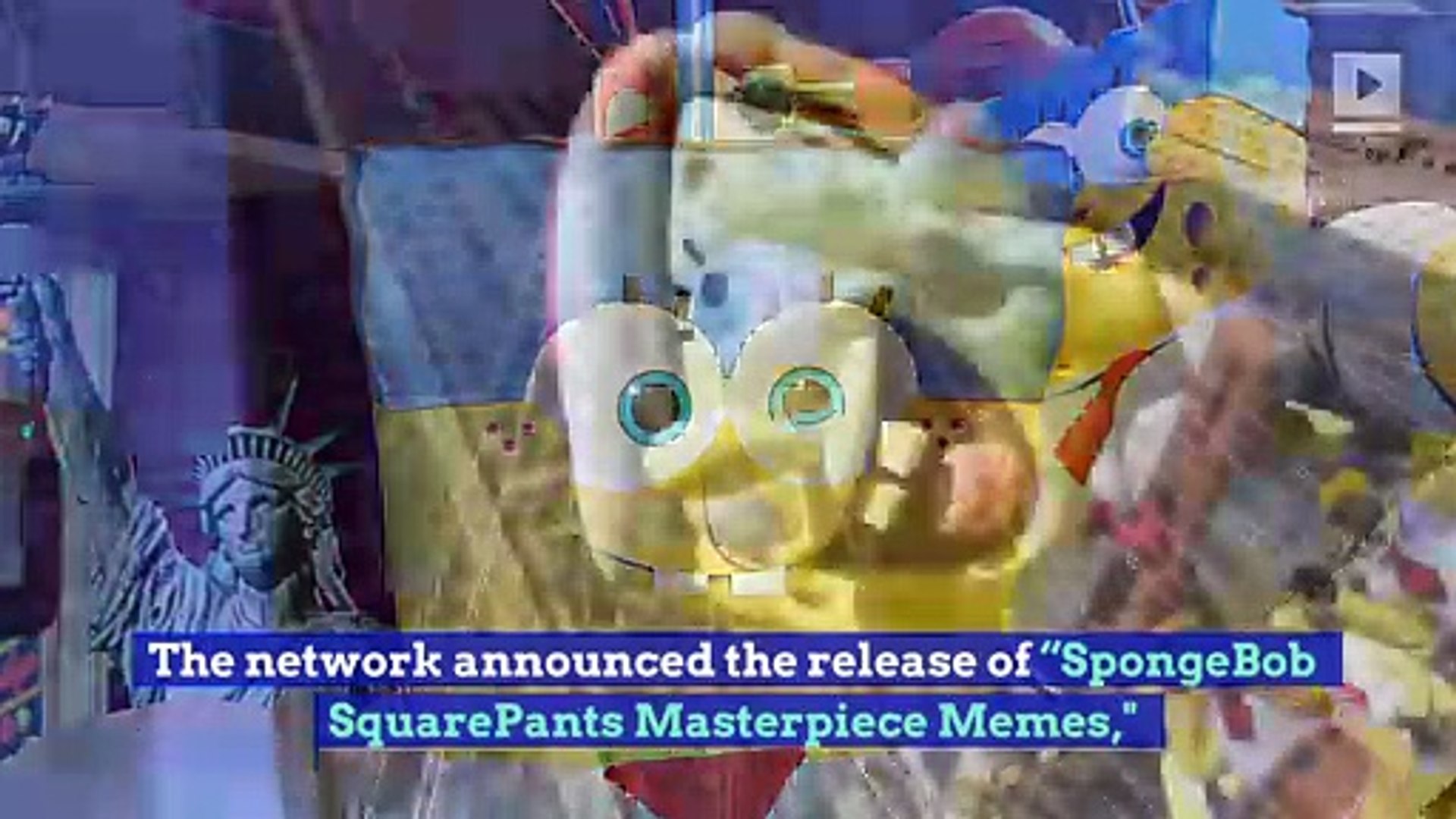 Spongebob Mocking Masterpiece Meme Series 1 Figure Sponge Bob Squarepants 8 Toy Spielzeug Film Tv Spielzeug Gredevel Fr