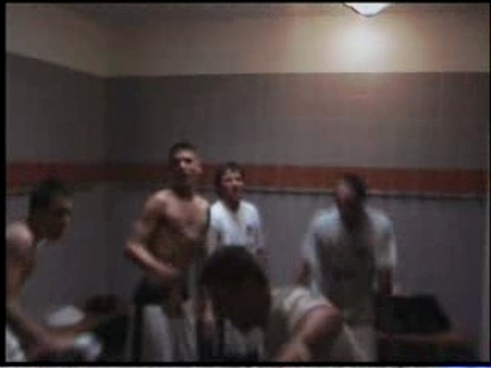 Vestiaires Finale Cadets 2007