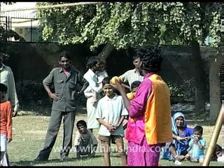 Don't miss this street juggling trick!