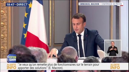 Emmanuel Macron: "Le climat doit être au cœur du projet national et européen"