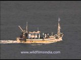 Ships and boats off Goa waters!