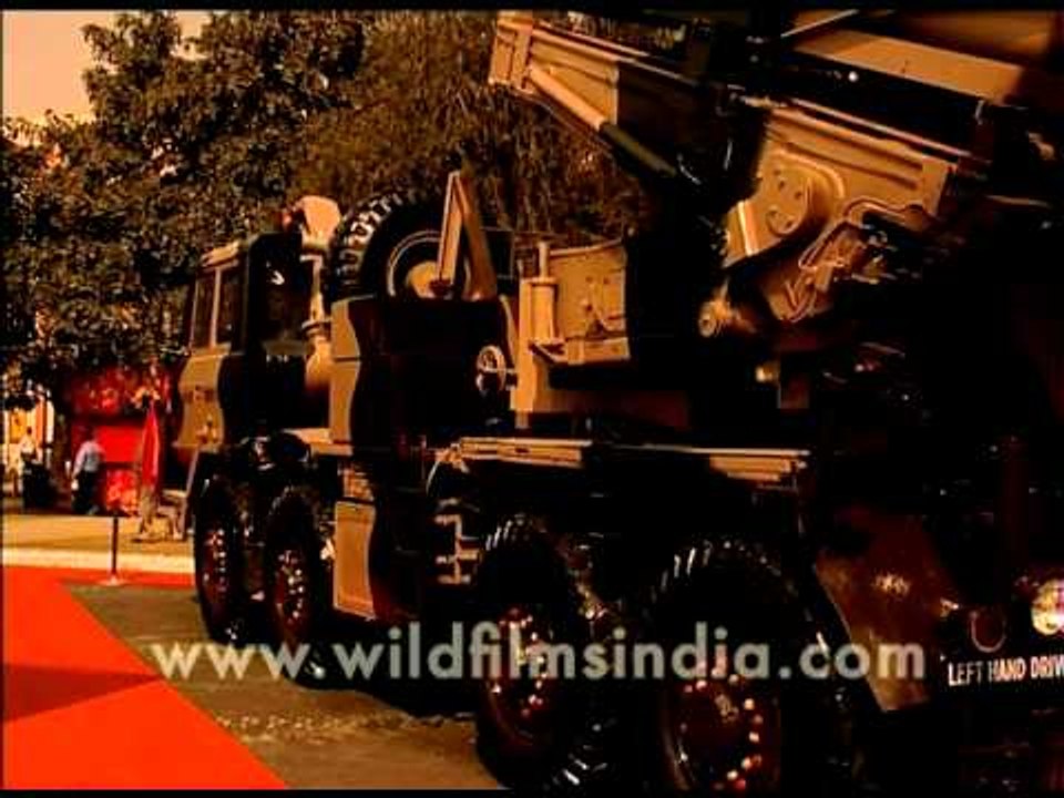 Pinaka Multi Barrel Rocket Launcher