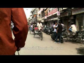 Rickshaw Ride -Chandni Chowk