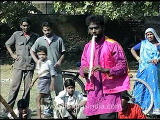 Don't try this at home - swallowing a dagger!