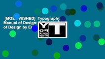 [MOST WISHED]  Typography: A Manual of Design: A Textbook of Design by Emil Ruder