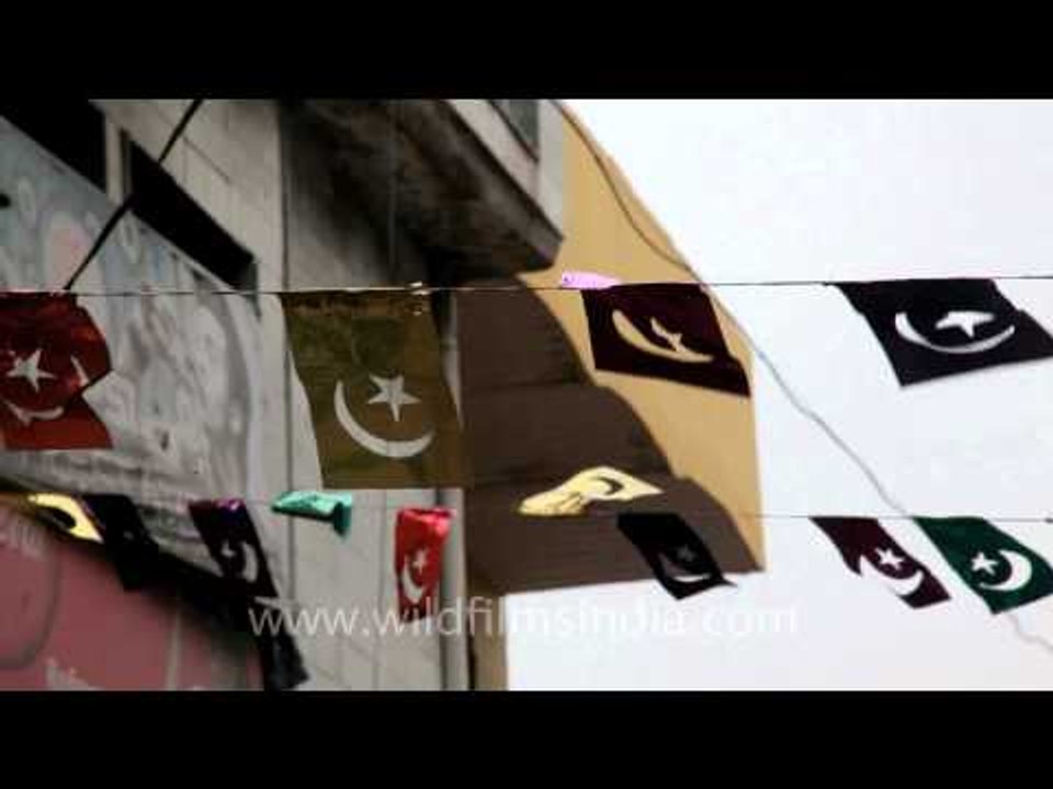 Market near south gate of Taj Mahal in Agra