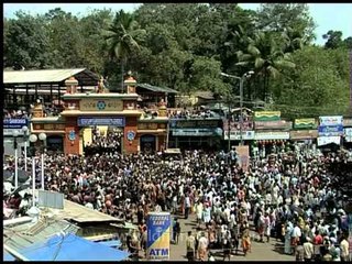 Devotees gather to pay homage at the Sabarimala pilgrimage