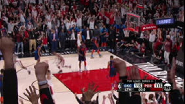 لقطة: كرة سلّة: ليلارد يُسجل سلّة ثلاثية مع صافرة النهاية ليُطيح بثاندر