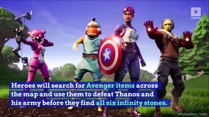 Fortnite Releases 'Avengers: Endgame' Crossover