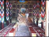 The interior look of Dhankar Gompa, Spiti