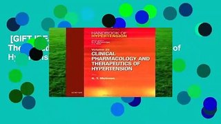[GIFT IDEAS] Clinical Pharmacology and Therapeutics of Hypertension: Handbook of Hypertension