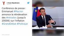 Emmanuel Macron annonce la réindexation des « petites retraites » sur l’inflation à partir du 1er janvier 2020