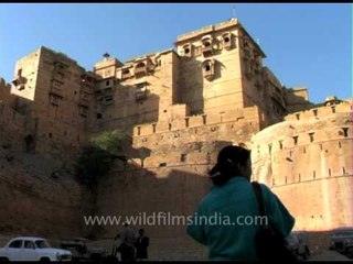Jaisalmer fort - the golden fort!