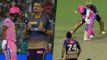 IPL 2019 KKR vs RR: Ajinkya Rahane departs, Sunil Narine strikes | वनइंडिया हिंदी