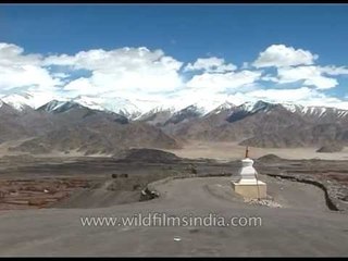 High altitude desert in amazing Spiti valley