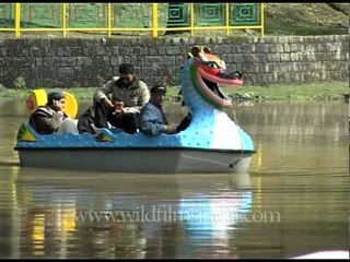 Boating in Dal lake, Dharamshala