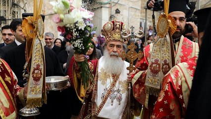 Ιεροσόλυμα: Η τελετή του νιπτήρος παρουσία πλήθους πιστών