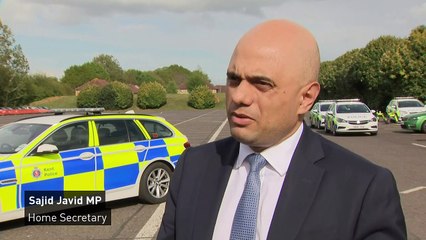 Sajid Javid 'very concerned' over rise in serious violence