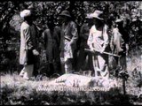 Britishers hunt tigers: rare archival footage