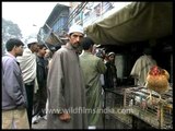 People at local chicken shop in Old Delhi during Eid-ul-Fitr