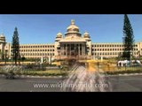 The largest Indian state Legislative building - Vidhana Soudha, Bangalore