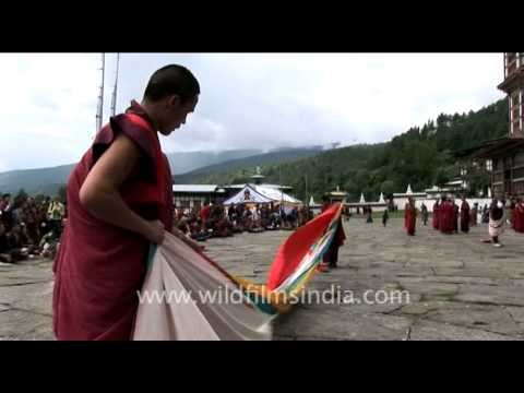 Kurjey Tsechu festival in Bumthang, Bhutan