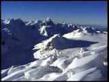 Glaciated snow covered peaks of the mighty Himalaya!