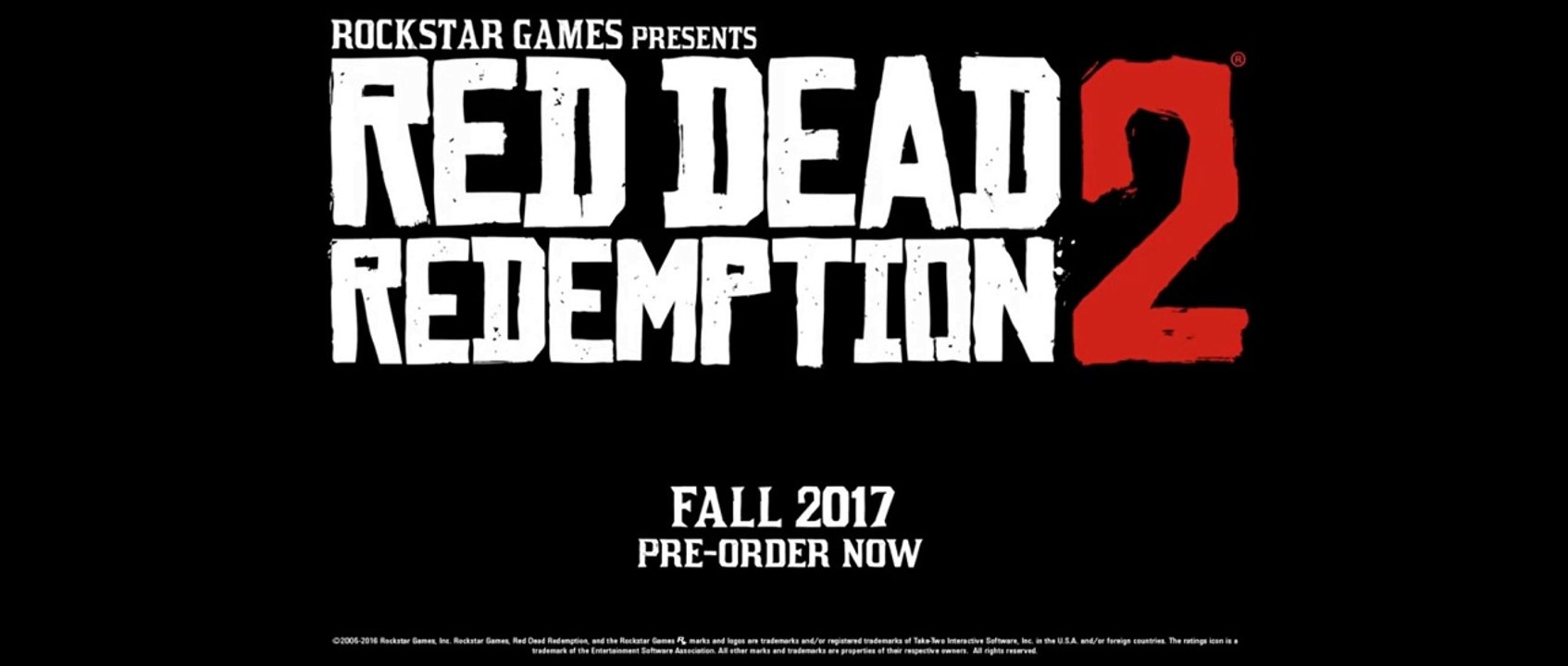 Red Dead Redemption II | Trailer