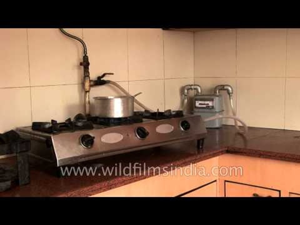 Gobar Gas - Alternative energy source for cooking, Sulabh Museum!